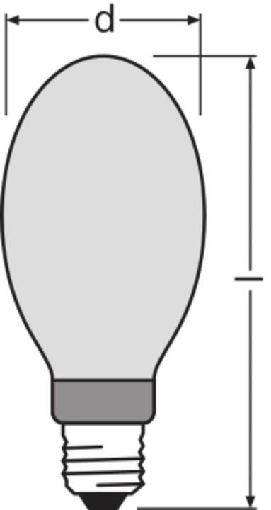 Produktbild Osram Powerstar Hqi-E Coated (E40, 250 W, 18000 lm, 1 x, G)