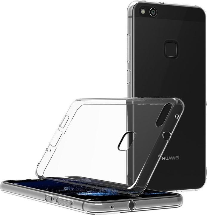 Actual product image König Design Huawei P10 Lite Sleeve Transparent Silicone Case Clear Mobile Phone Cover (Huawei P10 Lite)