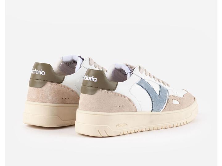 Actual product image Victoria leather effect and split leather trainers seul (36)