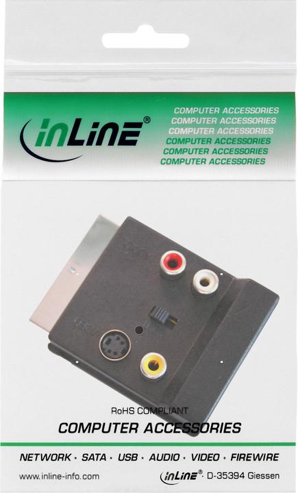 Produktbild InLine S-VHS/Scart Adapter (Splitter)
