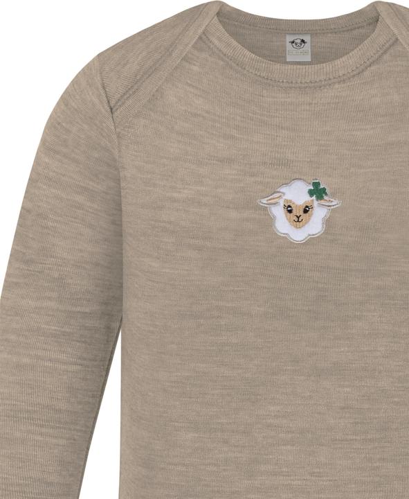 Actual product image Normani Baby merino long sleeve body "Auckland" - 9365 (68)