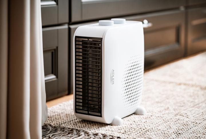 Produktbild Adler Heater AD 7725w Fan heater, 2000 W, Number of power levels 2, Baltas (2000 W)