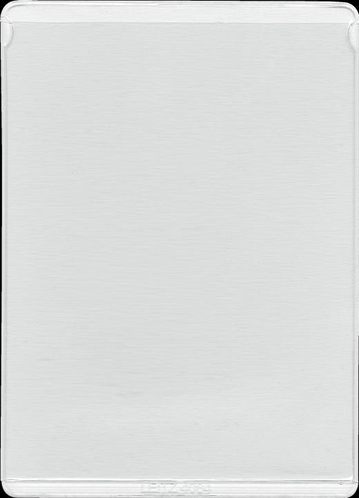 Leitz Protège-carte d'identité pour, 65 x 100 mm, PVC, grainé, 0,20 mm ouvert, feuille souple, pour carte (25 x)