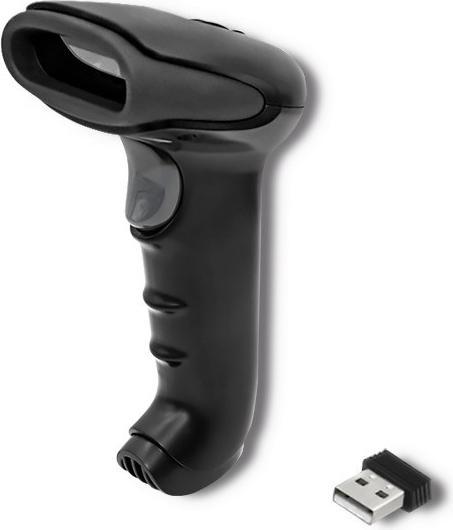 Produktbild Qoltec 50868 Barcode scanner 1D 2D Juodas (2D-Barcodes, 1D-Barcodes)