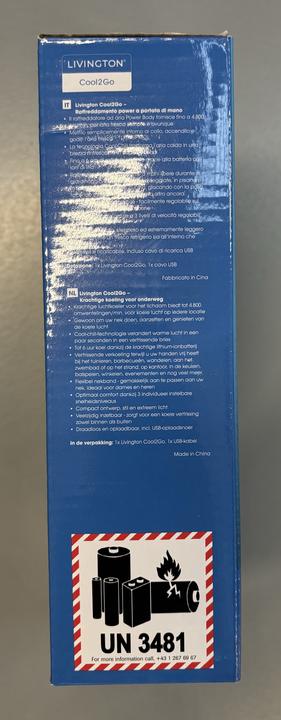 Productafbeelding Livington Cool2Go Nek Ventilator