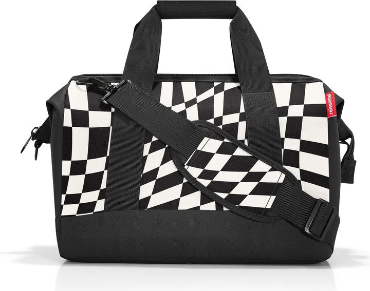 Actual product image reisenthel Shoulder Bag Allrounder M Op Art