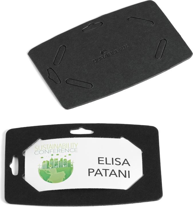 Produktbild Durable Namensschild Recycling-Papier 20Stk