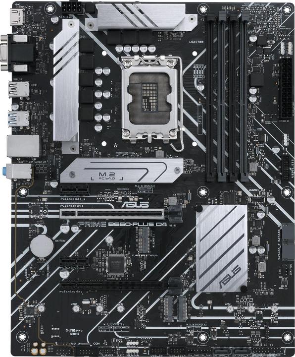 Image du produit ASUS PRIME B660-PLUS D4 (LGA 1700, Intel B660, ATX)