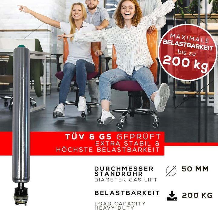 Immagine prodotto MyNeeed Gasdruckfeder Ersatz für Bürostuhl