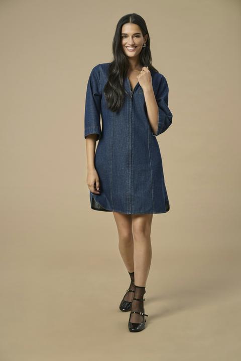 Actual product image JdY Jdysally Zip Stitch 3/4 Dress Dnm (L)