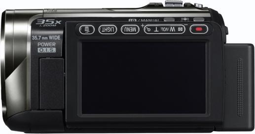 Actual product image Panasonic HDC-TM60-K, Full-HD Dual Flash Camcorder, 16GB