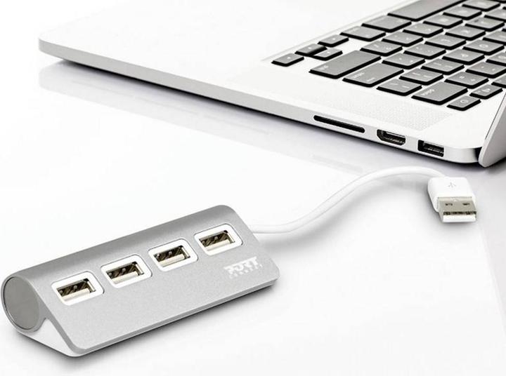 Immagine prodotto Port Designs USB Hub 4 S 2.0 (USB-A, 4 Porti)