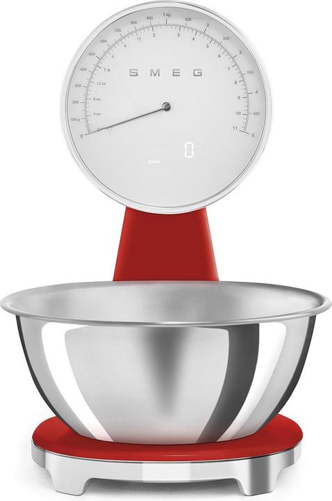 Image du produit Smeg KSF01RDWW Balance de cuisine, rouge