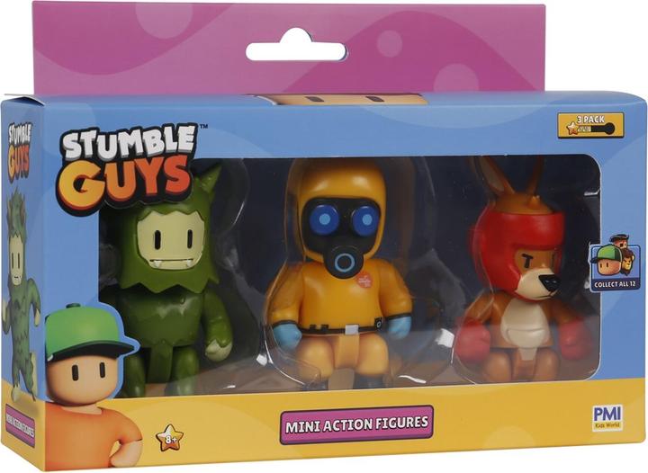 Immagine prodotto Pmi Kids World Mini Action Figure Di Stumble Guys S2 - Confezione Da 3 Pezzi Ver.B