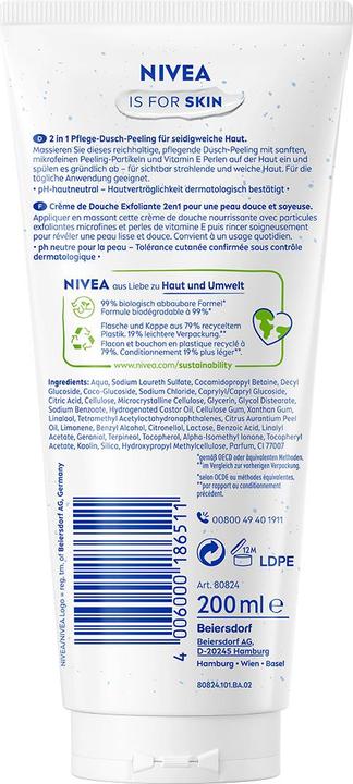 Produktbild NIVEA Pflegedusche Peeling Creme Soft (200 ml)