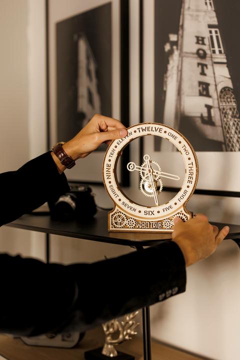 Image du produit Wood Trick Kinetic Clock Modern
