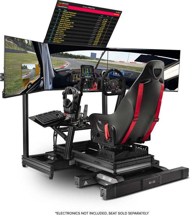 Actual product image Next Level Racing F-GT Elite Aluminium Simulator Cockpit - Wheel Plate Edition