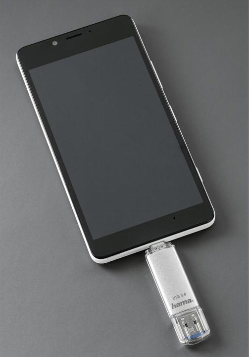 Actual product image Hama C-Laeta (128 GB, USB-A, USB-C)