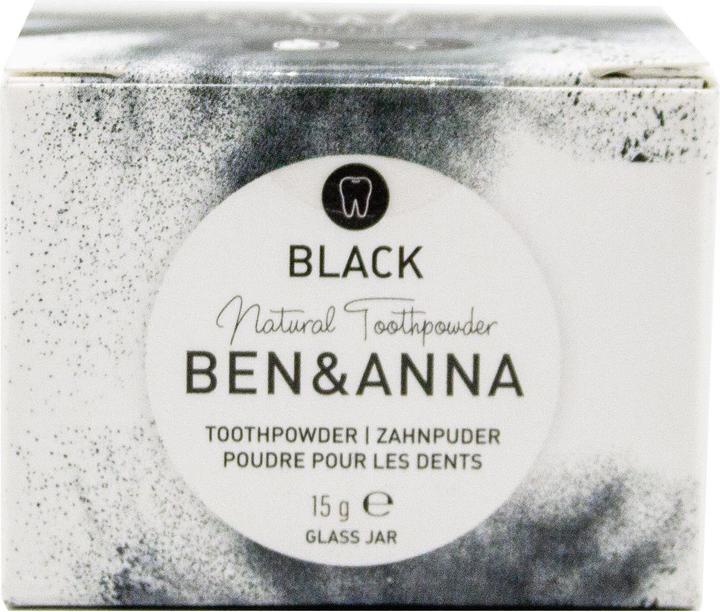 Image du produit Ben & Anna Poudre de dent noire (15 ml)