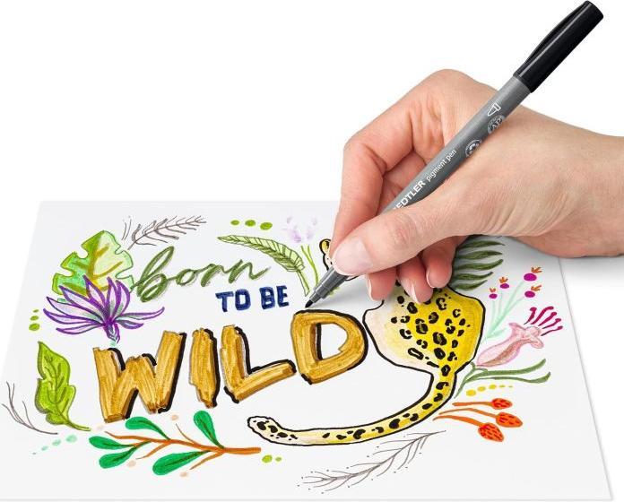 Produktbild Staedtler pigmentstift intensiv schwarz (Schwarz, 1 x)