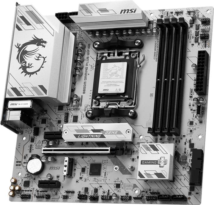 Actual product image MSI B850M Gaming Plus Wifi6E (B850,AM5,mATX,DDR5) (AM5, AMD B850, mATX)