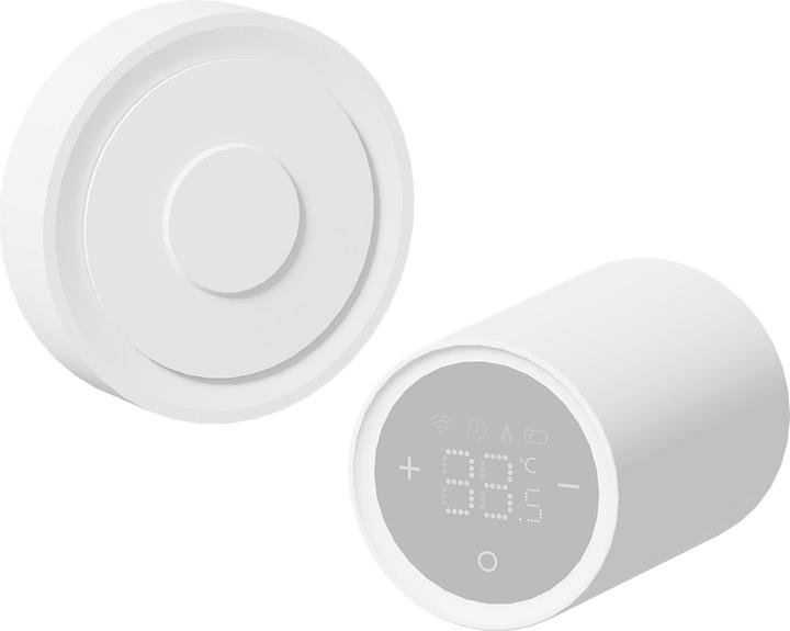 Produktbild Emke Smart Heizkörperthermostat, LED-Display, App-Steuerung, kompatibel mit Alexa & Google Assistant, ink