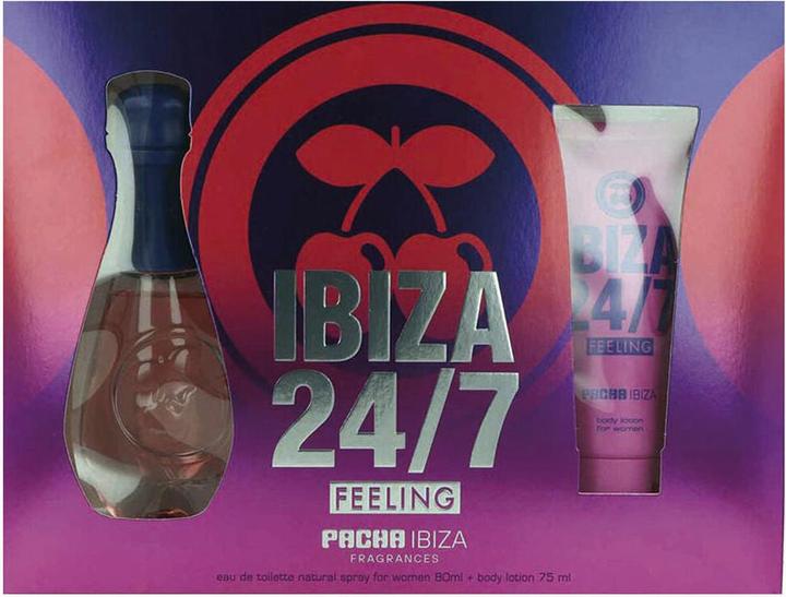 Immagine prodotto Pacha Ibiza Feel 24/7 80ml - Confezione da 2 (Set profumo)