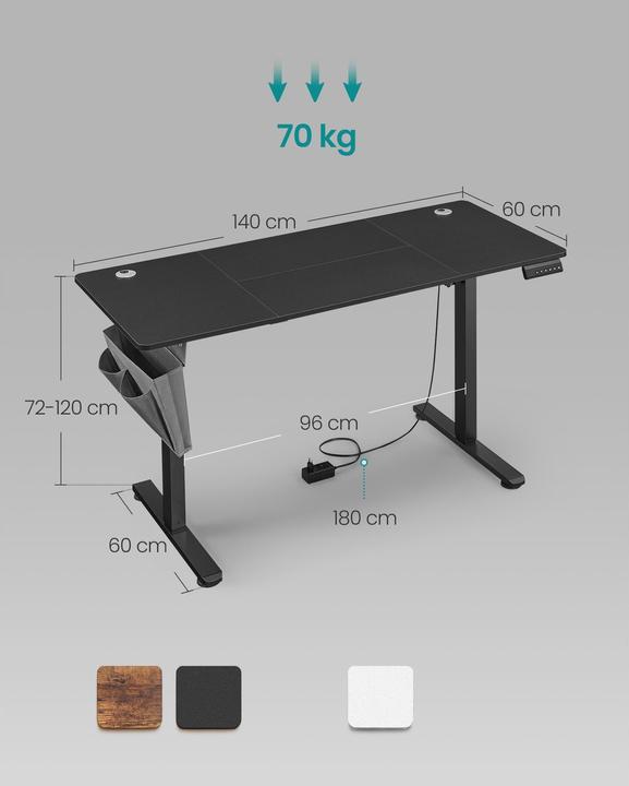 Produktbild Songmics Stehtisch (140 x 60 x 120 cm)