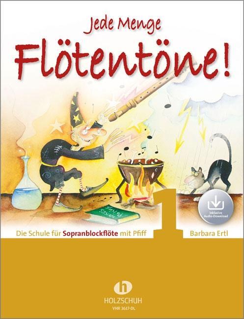 Image du produit Jede Menge Flötentöne! 1 (mit Audio-Download) (Allemand, Barbara, Ertl, 2021)