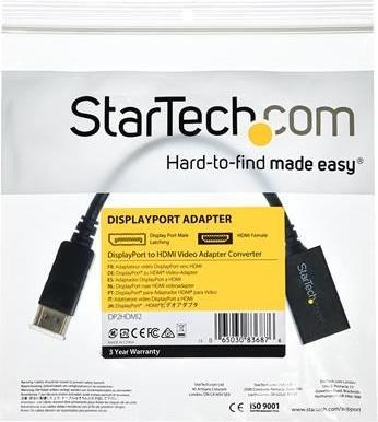 Actual product image StarTech DisplayPort to HDMI Video Adapter / Converter (HDMI, 26.50 cm)