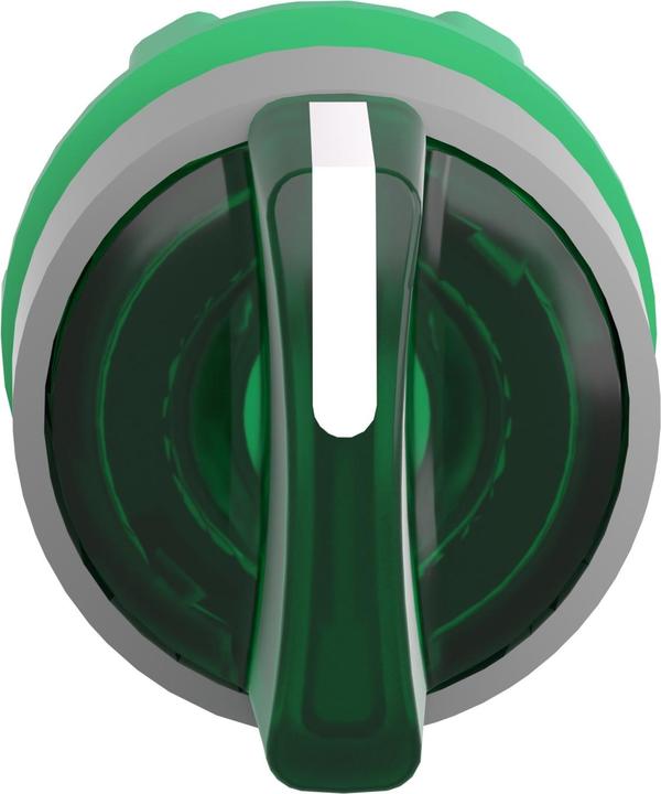 Actual product image Schneider Electric Illuminated selector switch, front, plastic, ZB5AK1733C0