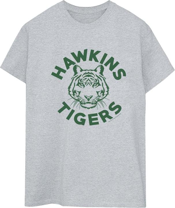 Netflix Stranger Things Hawkins Tigers TShirt (L)