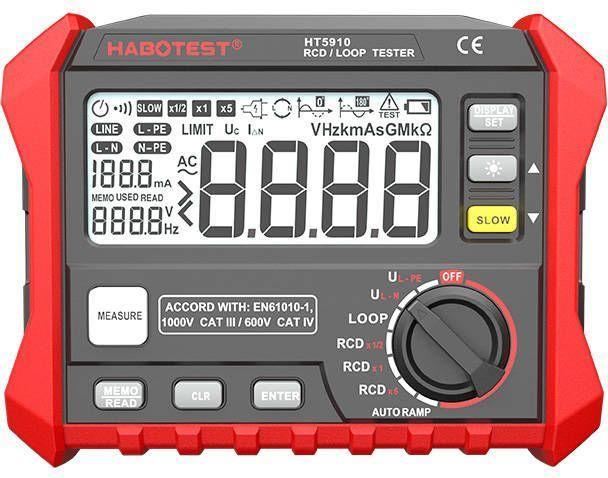 Actual product image Habotest HT5910 Digital Earth Resistance Tester