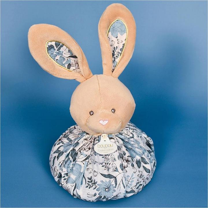 Produktbild Doudou et Compagnie Boule Hase Schmusetuch,blau 25cm