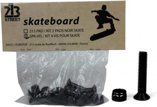 Actual product image Pro Acro Skateboard hardware kit