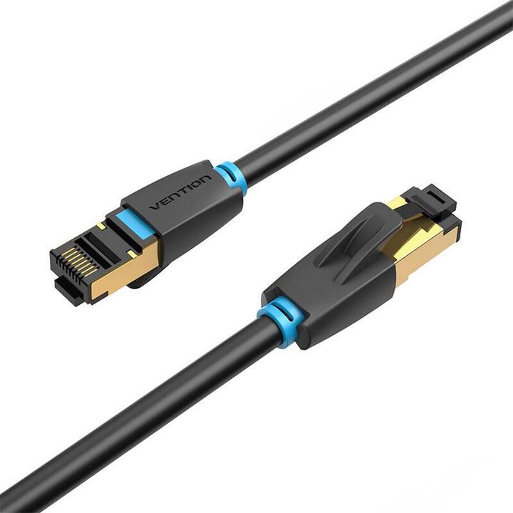 Actual product image Vention Category 8 SFTP Network Cable IKABG 1.5m Black (S/FTP, CAT8.1, 1.50 m)