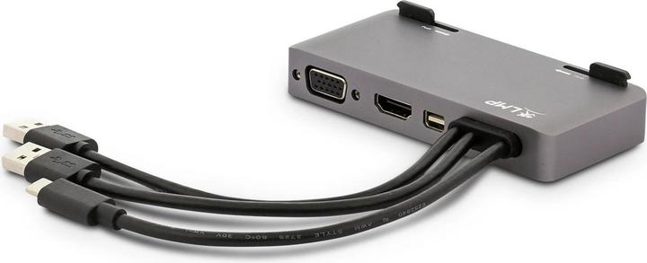 Produktbild LMP Attach Dock Pro 10 Port SG,Mini-DP,HDMI (USB-C, 7 Ports)