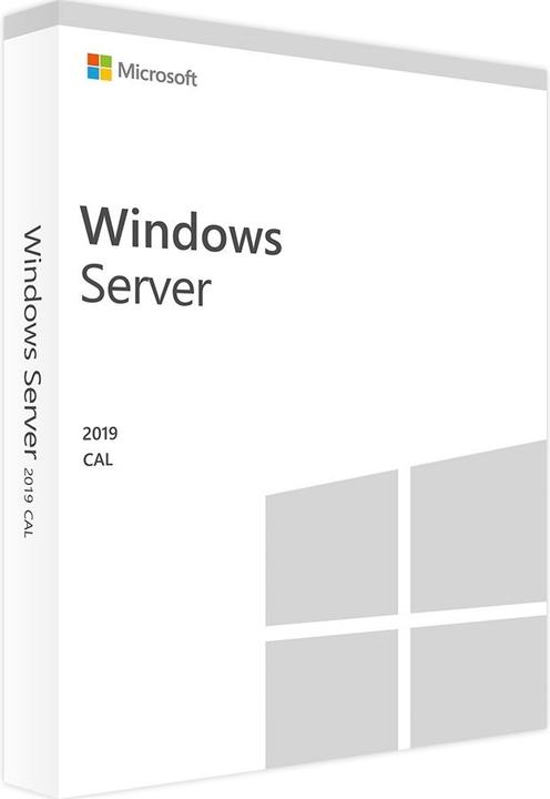 Actual product image Microsoft Windows Server 2019 Device CAL (5 User, unlimited)