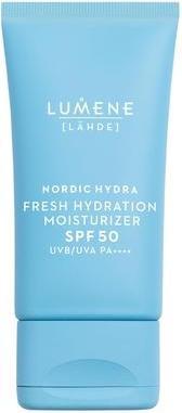 Lumene Nordic Hydra Lightweight Moisturizer mit SPF50 und PA++++ Vegan 50ml (Sonnenlotion, SPF 50, 50 ml, 83 g)