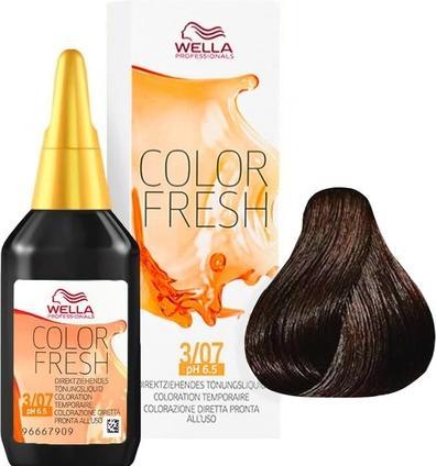 Image du produit Wella Color Fresh (3/07 Brun foncé Naturel Brun Naturel Brun)