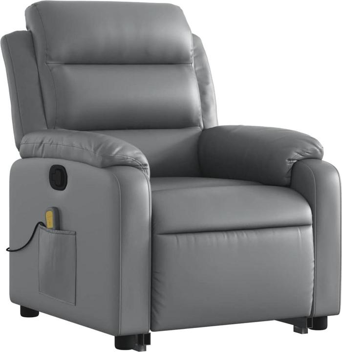 VidaXL Massagesessel mit Aufstehhilfe Kunstleder