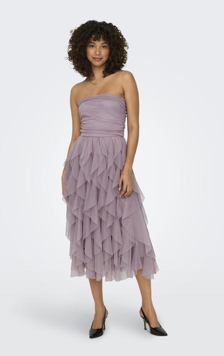 Produktbild Only Normal geschnitten Trägerlos Langes Kleid Kleid (XL)
