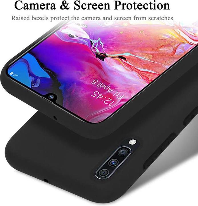 Immagine prodotto Cadorabo Copertura della cassa del silicone liquido TPU (Samsung Galaxy A70S, Samsung Galaxy A70)