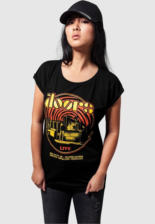 Produktbild Merchcode Ladies The Doors Warp Tee (L)