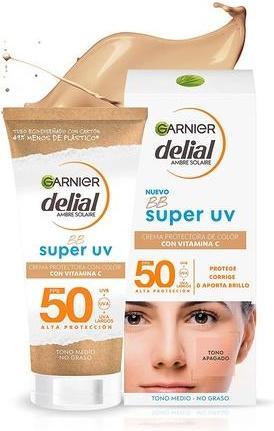 Image du produit Garnier Crème Bb pour le visage, paquet de 1 (1 x 0.05 kg) (Crème solaire, SPF 50, 50 ml, 50 g)