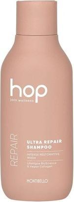 HOP MONTIBELLO Ultra Repair szampon intensywnie odbudowujący do włosów suchych i zniszczonych 300ml (300 ml, Flüssiges Shampoo)