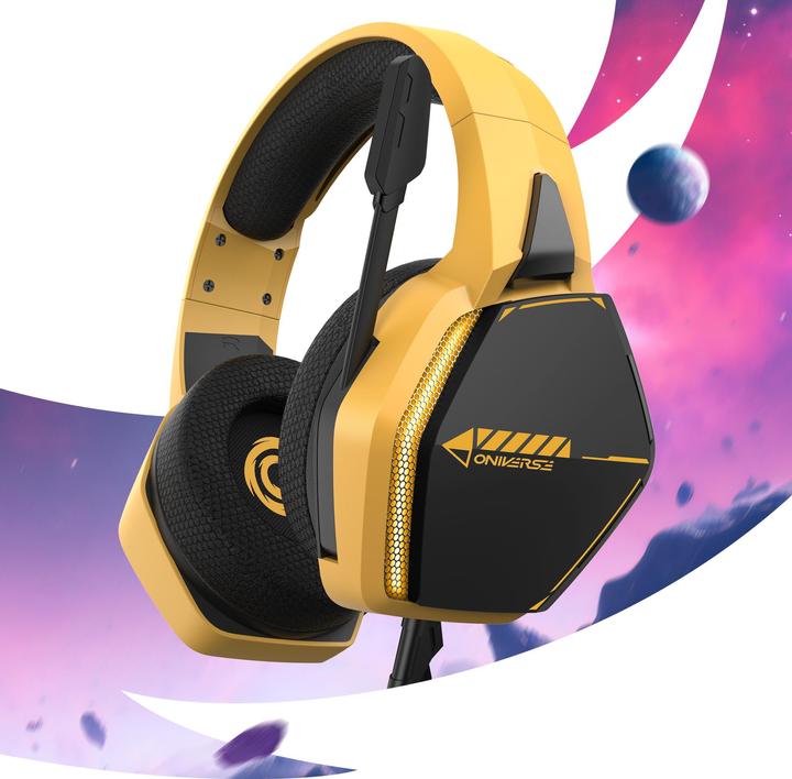 Image du produit Oniverse Gaming Headset Nebula - Solarfire Yellow (Filaire)