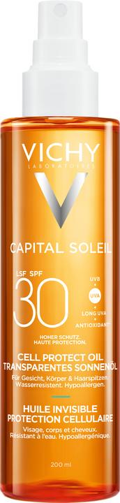 Vichy Capital Soleil (Sonnenöl, SPF 30, 200 ml)