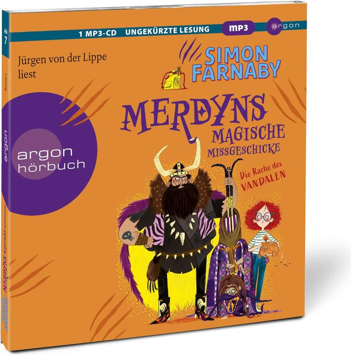 Produktbild Merdyns magische Missgeschicke - Die Rache des Vandalen (Jürgen von der Lippe, Mareike Weber, Dirk Kauffels, Claire Powell, Simon Farnaby, Deutsch)