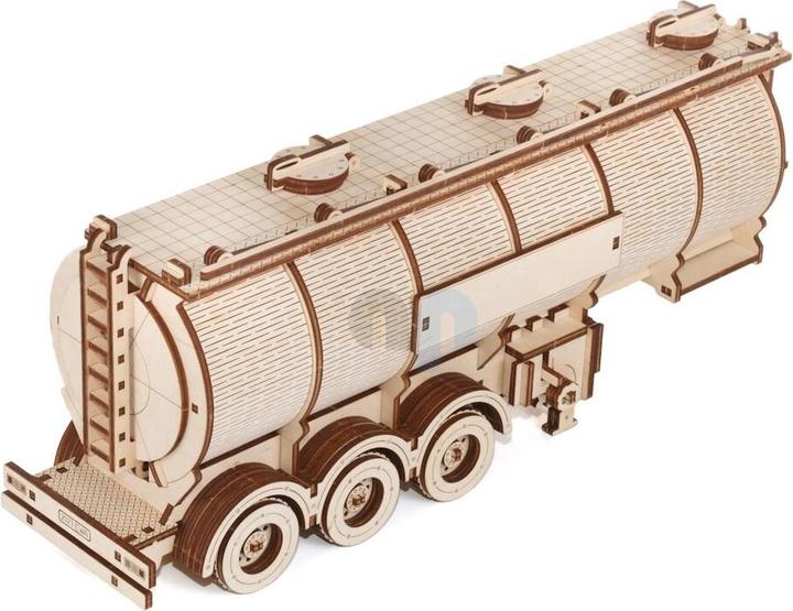Produktbild Eco Wood Art 3D Holz Modellbausatz - Tankauflieger für Road King Stattelschlepper